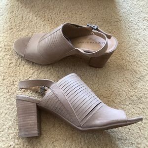 Lucky Brand open toe heeled sandals